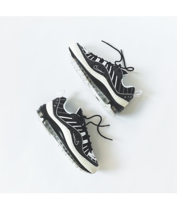 Nike Air Max 98 - Black / White / Reflect Silver votre