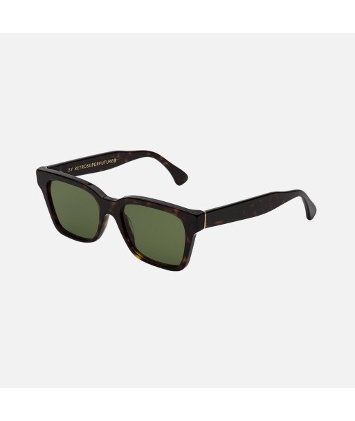 Retrosuperfuture America Havana Sunglasses - Green brillant des détails fins