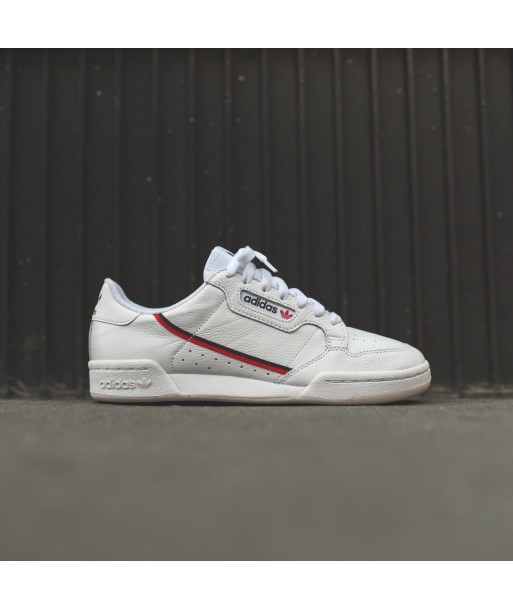 adidas Originals Continental 80 - White / Scarlet / Collegiate Navy livraison et retour toujours gratuits