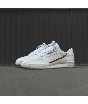 adidas Originals Continental 80 - White / Scarlet / Collegiate Navy livraison et retour toujours gratuits