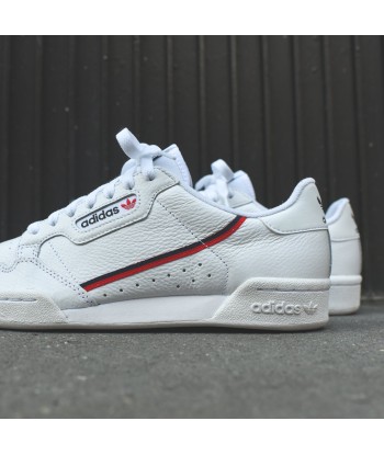 adidas Originals Continental 80 - White / Scarlet / Collegiate Navy livraison et retour toujours gratuits