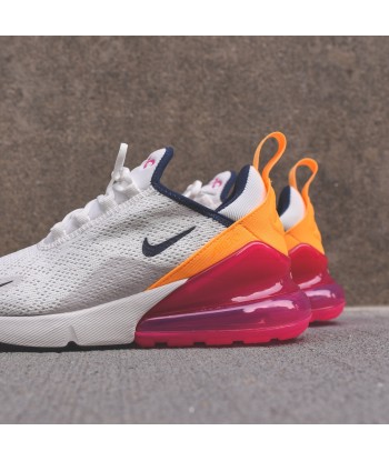 Nike WMNS Air Max 270 - Summit White / Midnight Navy / Laser Fuchsia 50% de réduction en Octobre 2024