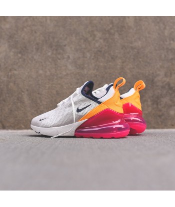 Nike WMNS Air Max 270 - Summit White / Midnight Navy / Laser Fuchsia 50% de réduction en Octobre 2024