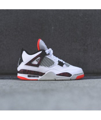 Nike Air Jordan 4 Retro - White / Black / Bright Crimson shop