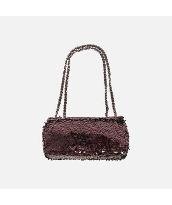 Chanel Sequin Shoulder Bag - Burgundy Vous souhaitez 