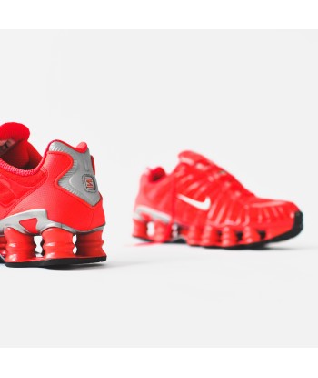 Nike Shox TL - Speed Red / Metallic Silver Pour