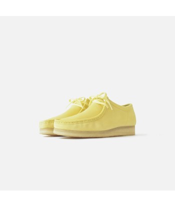 Clarks Wallabee - Pale Yellow à prix réduit toute l'année