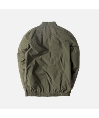 Norse Projects Jens Crisp Cotton Button-Up - Dried Olive pas cher chine