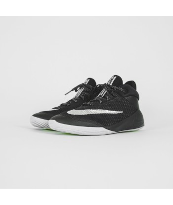 Nike Grade School Future Flight - Black / Metallic Silver / White / Volt pas cher 