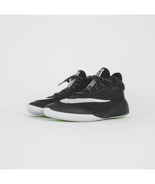 Nike Grade School Future Flight - Black / Metallic Silver / White / Volt pas cher 