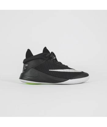 Nike Grade School Future Flight - Black / Metallic Silver / White / Volt pas cher 