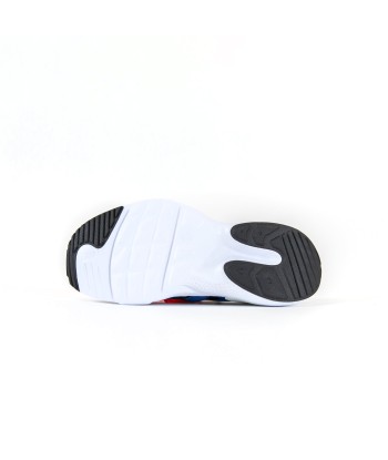 Nike GS Huarache E.D.G.E - Black / White / Solar Red / Indigo Force destockage