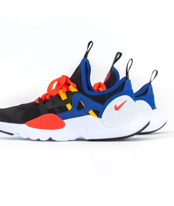 Nike GS Huarache E.D.G.E - Black / White / Solar Red / Indigo Force destockage