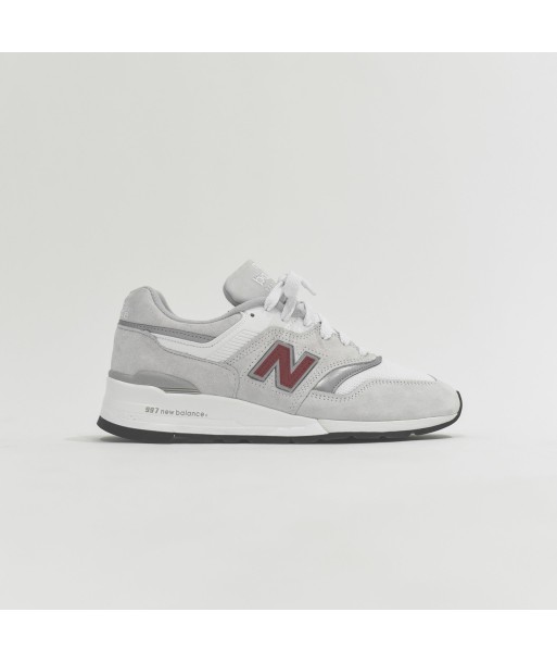 New Balance 997 - White / Silver la chaussure