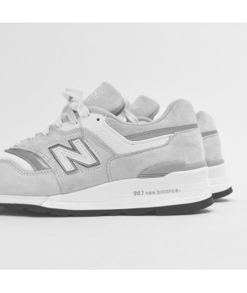 New Balance 997 - White / Silver la chaussure