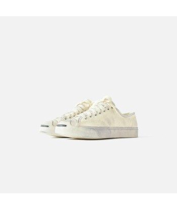 Converse Jack Purcell Burnished Ox - Egret / Black pas chere