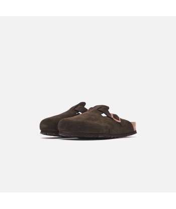 Birkenstock Boston Suede - Mocha Livraison rapide