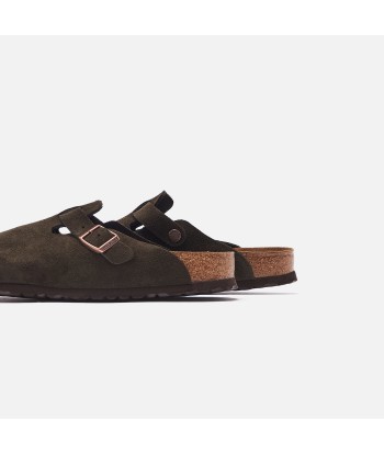 Birkenstock Boston Suede - Mocha Livraison rapide