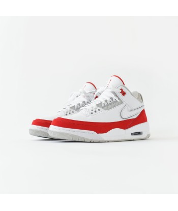 Nike Air Jordan 3 Retro TH SP - White / University Red / Neutral les ligaments