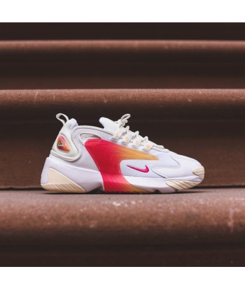 Nike WMNS Zoom 2K - White / Rush Pink / Sail / Melon Tint Voir les baskets