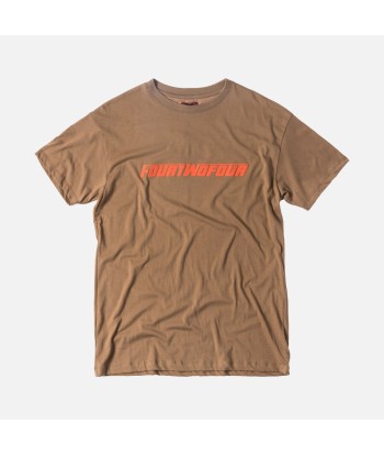 424 FOURTWOFOUR Tee - Camel Pour