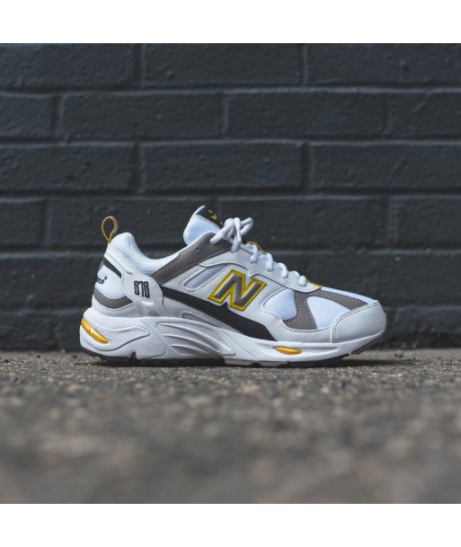 New Balance CM878 V1 - White / Canary la livraison gratuite