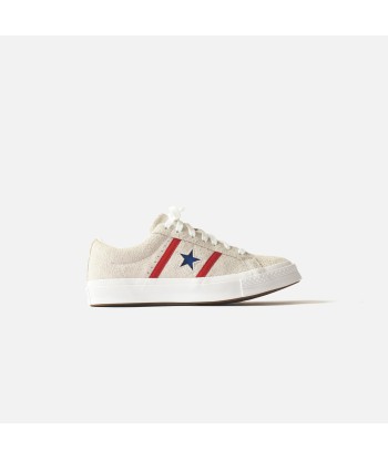 Converse Academy Ox - White / Enamel Red / Blue votre