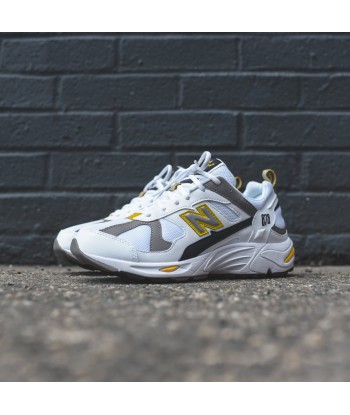 New Balance CM878 V1 - White / Canary la livraison gratuite