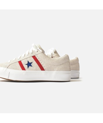 Converse Academy Ox - White / Enamel Red / Blue votre