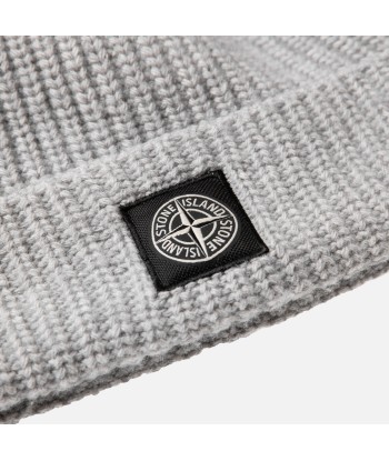 Stone Island Wool Beanie - Grey 2024