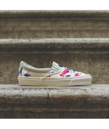 Vans Slip-On Bricolage LX - Embroidered Palm / Classic White / Mutli sur le site 