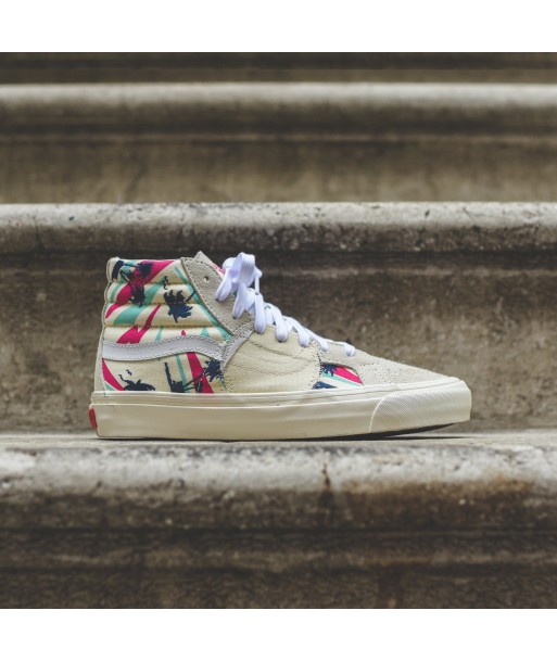 Vans Sk8-Hi Bricolage LX - Embroidered Palm / Classic White / Mutli pour bénéficier 