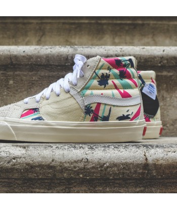 Vans Sk8-Hi Bricolage LX - Embroidered Palm / Classic White / Mutli pour bénéficier 