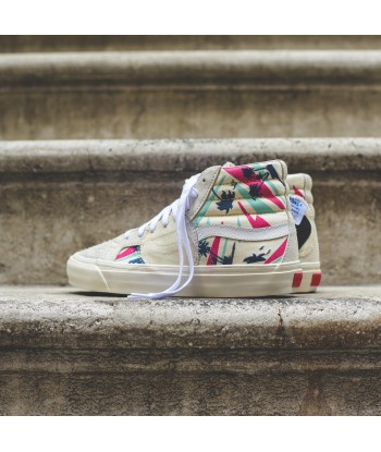 Vans Sk8-Hi Bricolage LX - Embroidered Palm / Classic White / Mutli pour bénéficier 