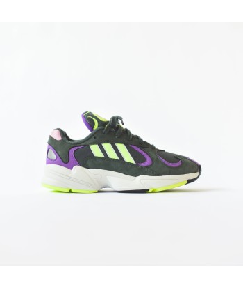 adidas Originals Yung 1 - Legend Ivy / Hi-Res Yellow / Active Purple de pas cher