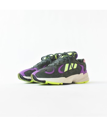 adidas Originals Yung 1 - Legend Ivy / Hi-Res Yellow / Active Purple de pas cher