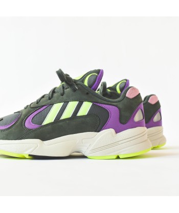 adidas Originals Yung 1 - Legend Ivy / Hi-Res Yellow / Active Purple de pas cher