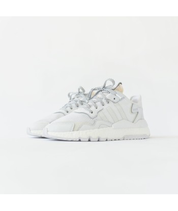 adidas Originals Nite Jogger Boost - White / Crystal White / Grey l'évolution des habitudes 