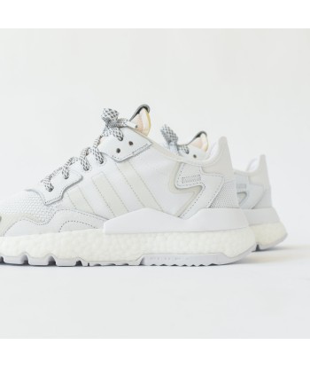 adidas Originals Nite Jogger Boost - White / Crystal White / Grey l'évolution des habitudes 