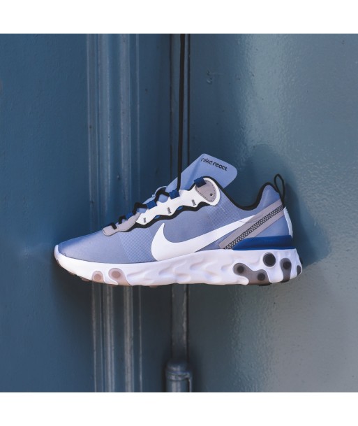 Nike React Element 55 - Indigo Fog / White / Mystic Navy commande en ligne