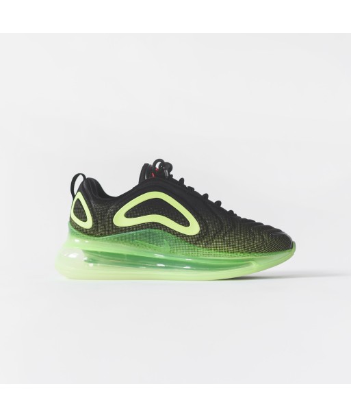 Nike Air Max 720 - Black / Bright Crimson / Volt de l' environnement