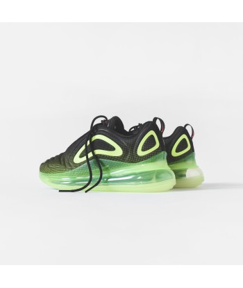 Nike Air Max 720 - Black / Bright Crimson / Volt de l' environnement