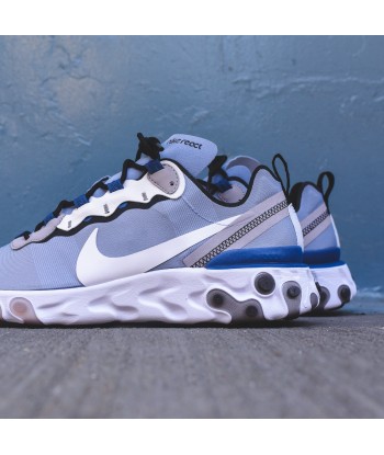 Nike React Element 55 - Indigo Fog / White / Mystic Navy commande en ligne