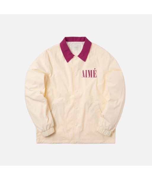 Aimé Leon Dore Coaches Jacket - Sail / Boysenberry Fin de série