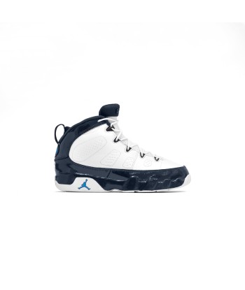 Nike Pre-School Air Jordan 9 Retro - Pearl White / University Blue offre 