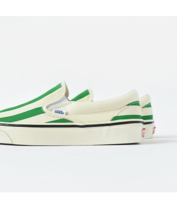 Vans Classic Slip-On 98 DX Anaheim Factory - OG White / Green Véritable concentré