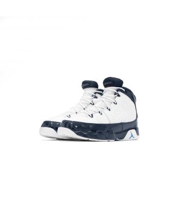 Nike Pre-School Air Jordan 9 Retro - Pearl White / University Blue offre 