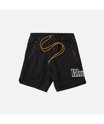 Rhude Swim Shorts Rhude Logo - Black vous aussi creer 