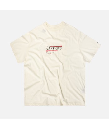 Ader Error Arrow Logo Tee - White Amélioration de cerveau avec