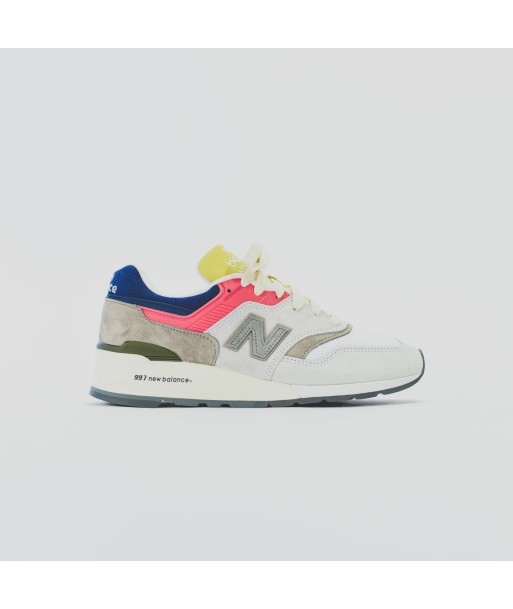 New Balance x Aimé Leon Dore 997 - Grey / Yellow / Navy Fin de série